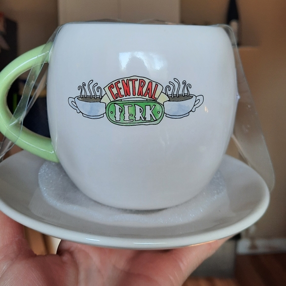 Rae Dunn mug/saucer - Picture 2 of 3